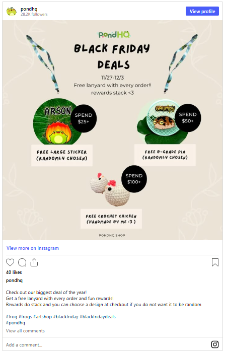 PondHQ frog themed products