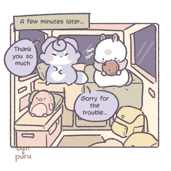 Bun and Puru comic