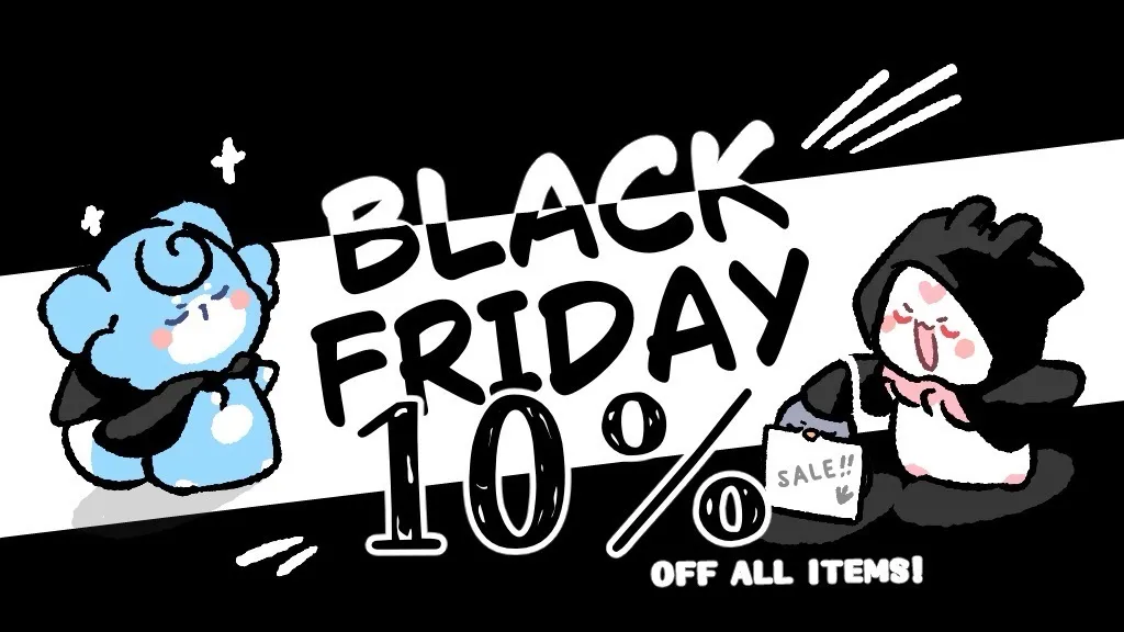 Bun and Puru Black Friday sale